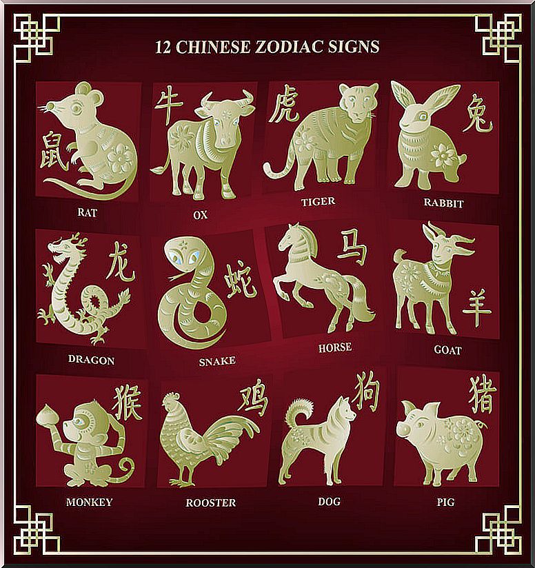 12 animals of the Chinese zodiac